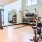 a gym with exercise equipment